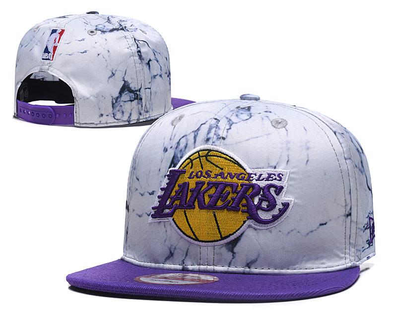 2020 NBA Los Angeles Lakers 01 hat->nba hats->Sports Caps